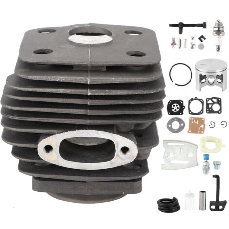 Kit de Réparation pour Tronçonneuse 54mm Piston et Carburateur Compatible avec Modèles 288XP 181 281 288 -KZQ