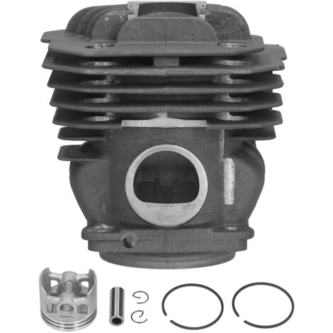 Cylindre Piston 48mm pour Tronçonneuse Compatible avec Modèles Spécifiques -KZQ