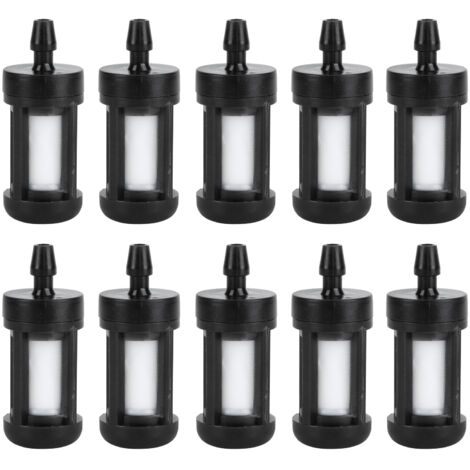 Lot de 10 Filtres à Carburant pour Tronçonneuses et Débroussailleuses Modèles Spécifiques-KZQ