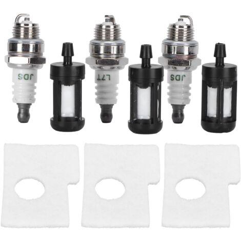 Kit Filtre à Air et Carburant Bougies pour Tronçonneuse Modèles MS 180 170-KZQ