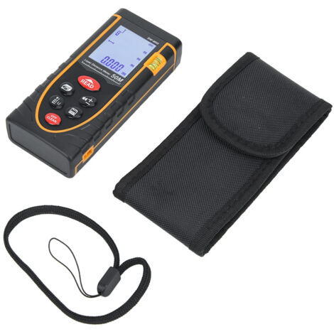 Série M Télémètre Laser Portable 50M Instructions en Anglais Sur Demande Sans Batterie - KZQ (1/5)