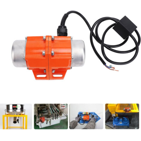 Moteur Vibrant pour Béton Électrique IP65 pour Plateforme de Vibreur à Sable et Camion Malaxeur 220V 80W - KZQ (1/5)