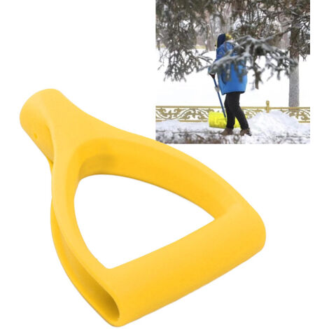 Manche de Pelle en Plastique Jaune avec Intérieur de 3,2 cm - KZQ (1/5)