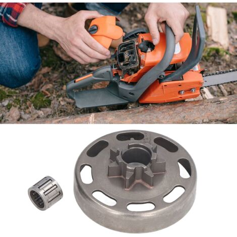 Disque Passif 7 Dents et Kit Roulements pour Tronçonneuse Modèles 340 345 350 351 353 440E 450E - KZQ (1/5)