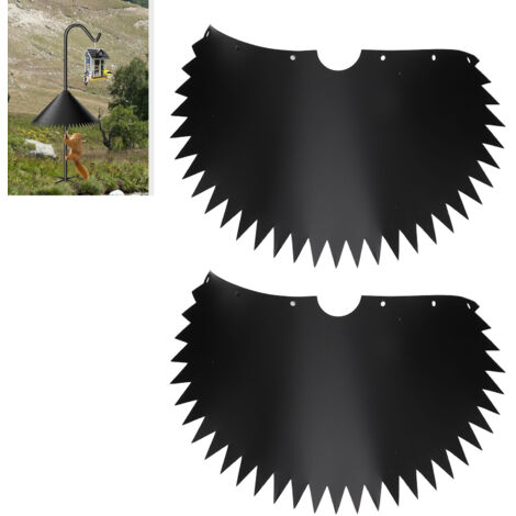 Barrage Anti-Écureuil pour Perchoir d'oiseaux, Protection Circulaire de 16 Pouces - KZQ (1/5)