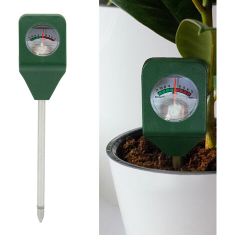Mini Détecteur de pH du Sol Portable pour Jardinage et Horticulture - Testeur d'Acidité et Alcalinité des Plantes - Précis et Fiable-KZQ (1/5)