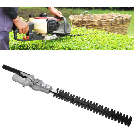 Tête de Haie en Acier au Manganèse et Aluminium, 26mm Double Tranchant pour Taille-Haie à Dos avec 7 Dents Rondes - Accessoire de Jardinage Idéal -KZQ (1/5)