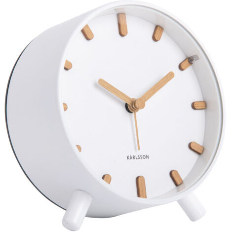 Réveil au style scandinave GRACE, Ø 11 cm (1/5)