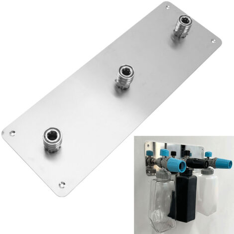 Support Mural pour Canon à Mousse avec Raccord Rapide 1/4" - Porte-Accessoires pour Nettoyeur Haute Pression -KZQ (1/5)