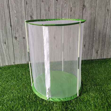 Support pour Cylindre Transparent Cage à Papillons et Insectes pour Observation - KZQ