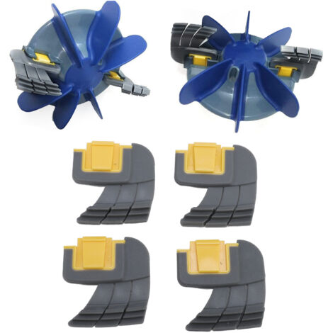4 Pièces Nettoyage Robot Piscine Brosse de Frottement Compatible Zodiac MX8 Mx6-KZQ