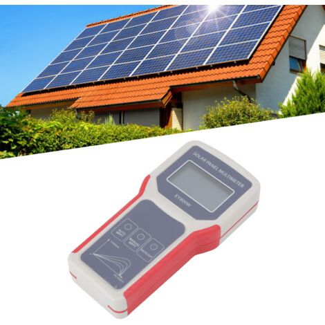 Testeur Universel de Panneaux Solaires avec Écran LCD pour Mesurer la Puissance, le Courant et la Tension de Circuit Ouvert - KZQ (1/5)