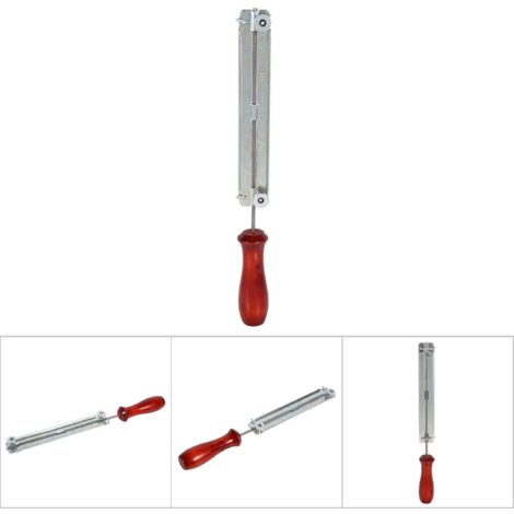 Manche En Bois Avec Support Et Lime Pour Tronçonneuse 4.0mm - KZQ (1/5)