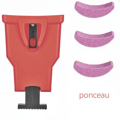 Affûteur de Tronçonneuse avec 3 Pierres, Kit d'Aiguisage Rapide pour Bûcherons et Outils de Jardin - AUTRES (1/4)