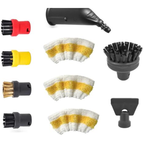 Accessoires Nettoyeur Vapeur Universels Kit Complet pour Modèles SC1-5 L-AUTRES