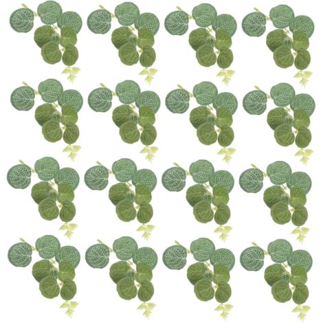 50 Pièces Feuilles Artificielles Décoratives Fausse Végétation Pour Suspension et Décoration Intérieure-AUTRES (1/4)