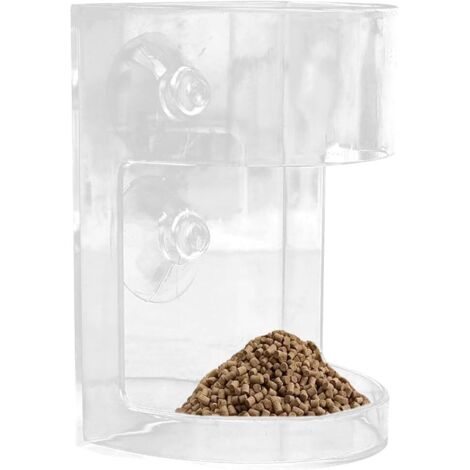 Distributeur Nourriture Aquarium Bac Alimentation Anti-Dérive Grande Capacité Ventouse Élevage-AUTRES (1/5)