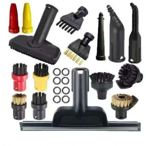 Accessoires Universels pour Nettoyeur Vapeur, Kit Complet de 5 Pièces-AUTRES