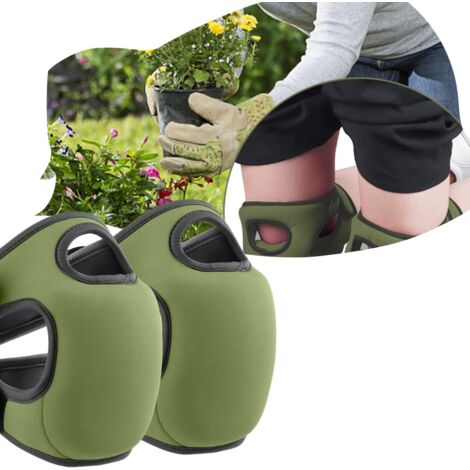 Paire de Genouillères Jardinage Mousse EVA Ultra Douce Réglable Confortable pour Travaux Extérieurs et Intérieurs-AUTRES (1/4)