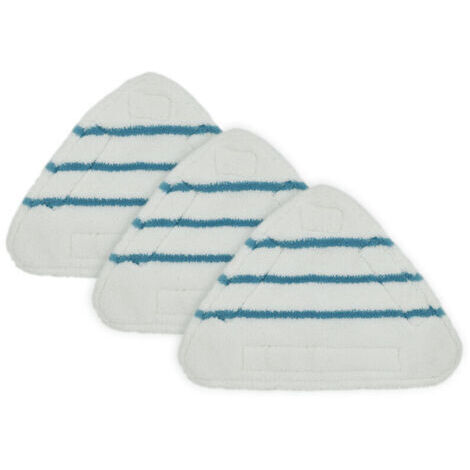 Housse de protection en microfibre 3 pièces pour balai vapeur universel, pads triangulaires lavables pour accessoires d'aspirateur - AUTRES (1/5)