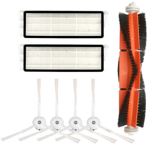 Ensemble D'accessoires Pour Aspirateur Robot Compatible Avec Roborock S50 S51 S55 S5 Xiaowa Mi Mijia E25 C10 Brosses Et Filtres Hepa De Remplacement-AUTRES (1/5)