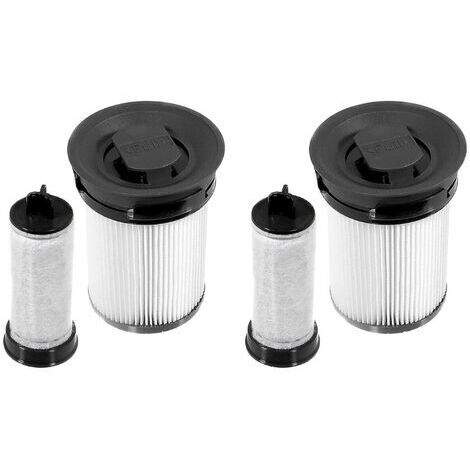 Ensemble de 4 filtres HEPA intérieurs compatibles Miele Triflex HX1 - Accessoire aspirateur (1/5)