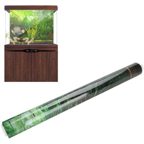 Panneau de Fond Aquarium PVC Épais pour Décoration Aquatique 122x61cm - AUTRES