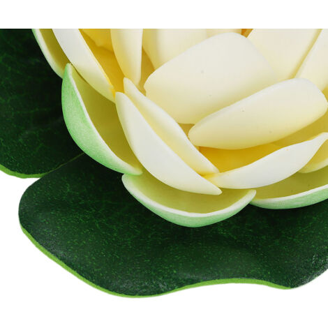 Lot de 6 Mini Nénuphars Artificiels Multicolores pour Décoration Intérieure-AUTRES (1/5)
