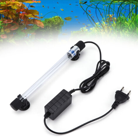 Lampe UV Aquarium Étanche pour Bassin et Aquarium - Désinfection et Élimination des Algues 7W 220-240V-AUTRES