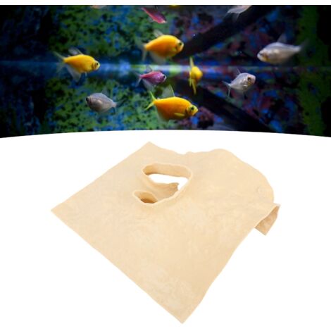 Abri Décoratif pour Aquarium 3D Imprimé en Sable Jaune pour Poissons et Reptiles - AUTRES (1/5)