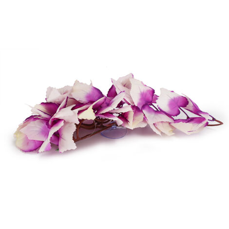 Plantes Artificielles en Rattan pour Aquarium Décoration Faux Feuilles Colorées Suspendues-AUTRES (1/5)