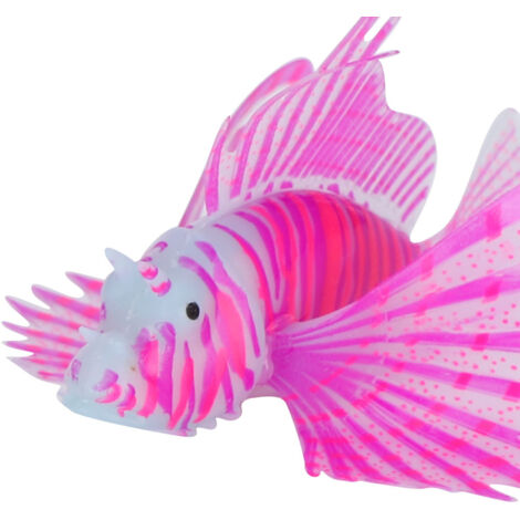 Décoration Aquarium Faux Poissons en Plastique Ornement Marin Hippocampe et Carpes Koï avec Ventouses Sans Odeur Lot de 2-AUTRES (1/5)