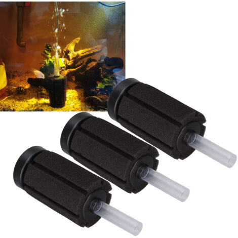 Filtre à Air pour Aquarium Bio Éponge Silencieux Augmentation d'Oxygène - Ensemble de 3 Pièces - AUTRES (1/5)