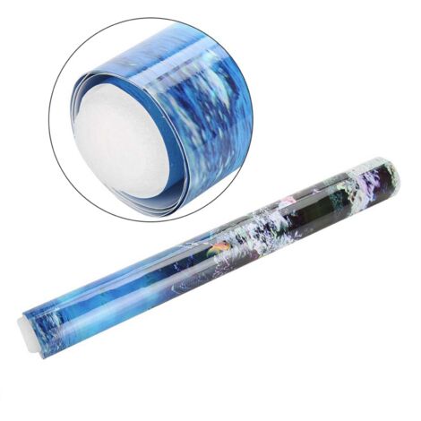 Panneau Décoratif en PVC pour Aquarium avec Motif de Corail Marin Épaissi 122x50cm - AUTRES (1/5)