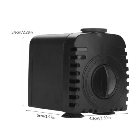Pompe de Fontaine Submersible avec 12 Lumières LED Multicolores Intégrées pour Jardin Etang - 220-240V - AUTRES