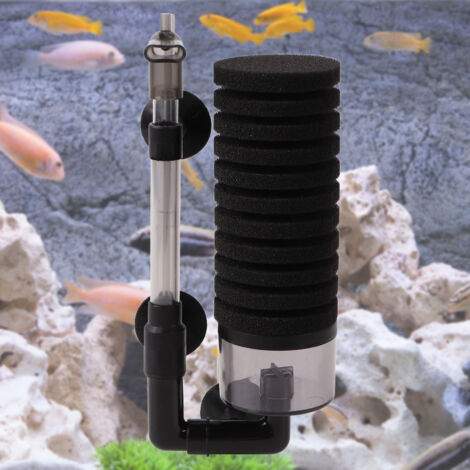 Filtre à Air Mini Aquarium Poisson, Épurateur Bio pour Nano Récifal, Petit Nettoyeur de Déchets, Idéal pour Aquascaping - AUTRES (1/5)