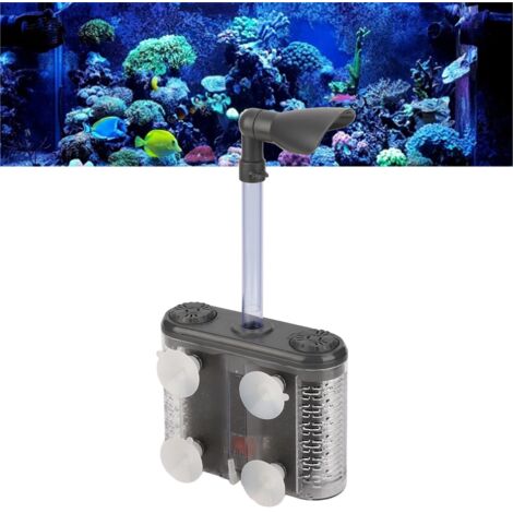 Filtre Aquarium 6 en 1 Filtre à Air Réactif avec Fonction d'Oxygénation, Nettoyage, Vague et Culture de Bactéries - AUTRES (1/5)