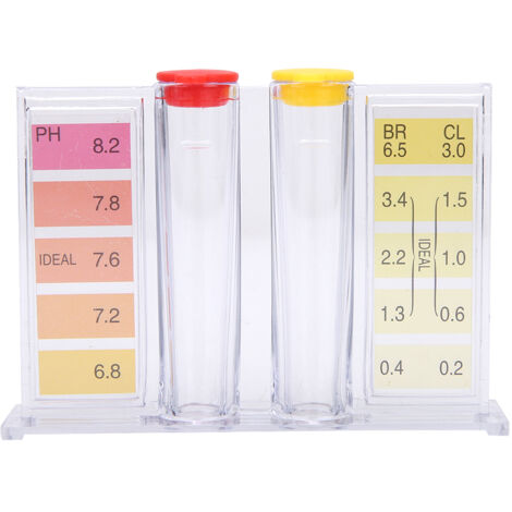 Boîte d'Essai pour Piscine Testeur de Qualité de l'Eau Réactifs pour l'Analyse PH-AUTRES (1/5)