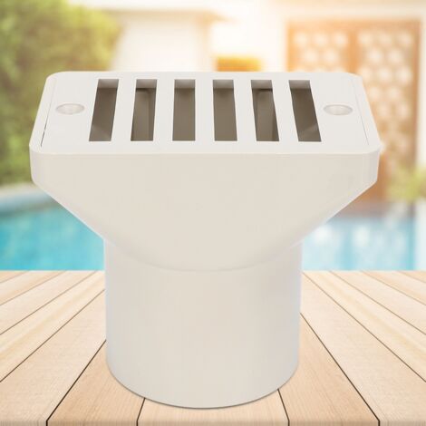 Accessoires de Remplacement pour Sortie d'Eau Anti-Bouchon Externe de Piscine 50mm (1/5)