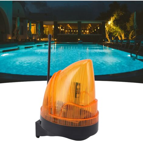 Lampe D'alarme Électrique pour Sécurité Familiale avec Sirène Lumineuse pour Piscine 220V (1/5)