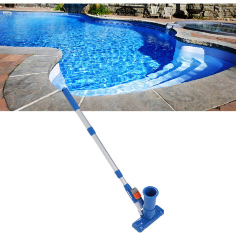 Ensemble de Nettoyage Portable pour Piscine avec Tuyau Extensible Tête d'Aspiration Brosse et Accessoires