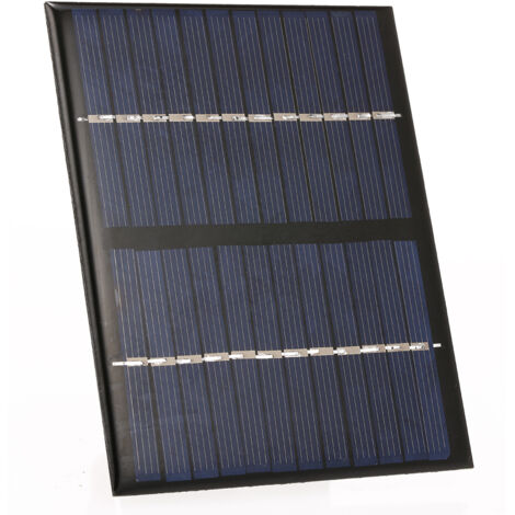 Panneau Solaire Polycristallin 1,5W 12V avec Pinces pour Projets DIY-AUTRES (1/2)