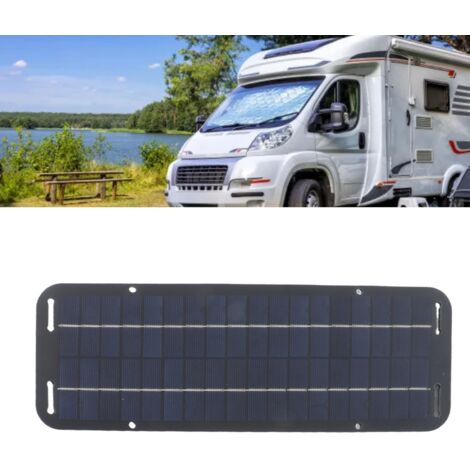 Chargeur OBD 12V5W pour Voiture Anti-Décharge Panneau Solaire Portable pour Extérieur