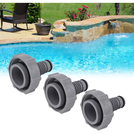 3PCS Adaptateurs de Tuyau Souples pour Connexion Ø 32 mm Gris (1/5)