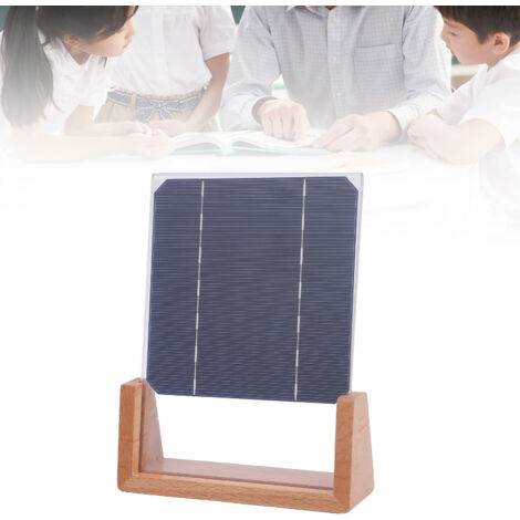 Panneau Solaire Monocristallin 3W Efficacité 22% pour Démonstration Éducative et Décoration Intérieure-AUTRES (1/5)
