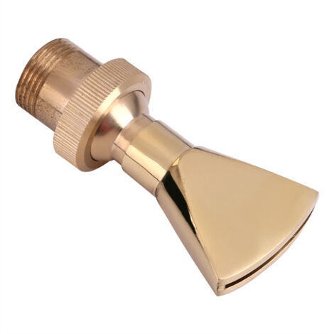 Pommeau de Douche Ajustable pour Effet Cascade, Universel 4x6 Filetage Interne-Externe (1/5)