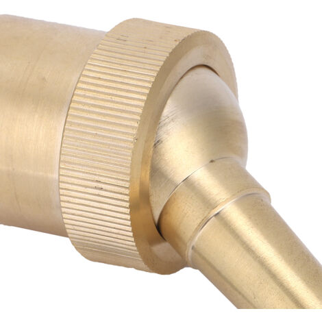 Pommeau de Douche Direct Jet pour Fontaines et Équipements Aquatiques Diamètre 1 Pouce DN25 Orientable en Laiton (1/5)