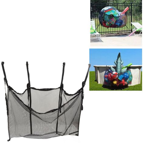 Grand Sac de Rangement en Filet pour Piscine Extérieure - Idéal pour Jouets Gonflables et Accessoires de Plage-AUTRES (1/5)