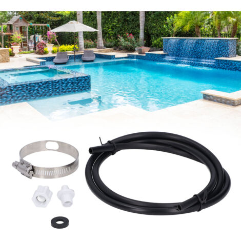 Accessoires pour Piscine Compatible avec Série CL200 et CL220 Distributeur de Chlore Écrous Joints Clamps Kit de Tuyau 4 Pieds-AUTRES