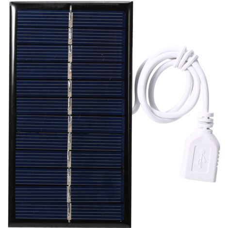 Panneau Solaire 1W 6V Chargeur DIY Polycristallin 11060mm (1/2)